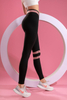 Women’s Black Quick Dry Breathable Fitness Workout Yoga Leggings