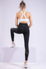 Women’s Black Quick Dry Breathable Fitness Workout Yoga Leggings