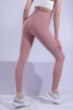 Women’s Pink Seamless Quick Dry Breathable Fitness Workout Yoga Leggings